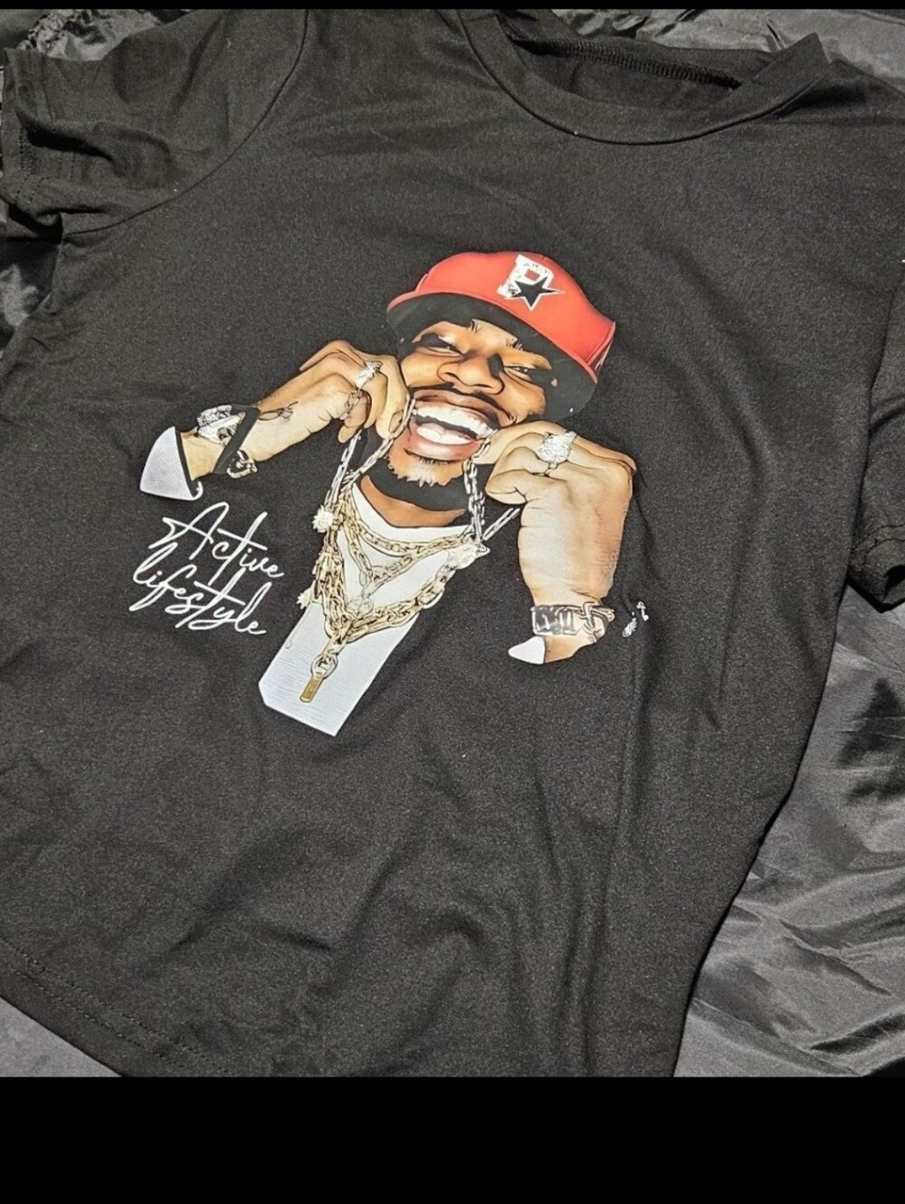 ROMWE Street Life Rapper Graphic T Shirt( unisex size M) NEW